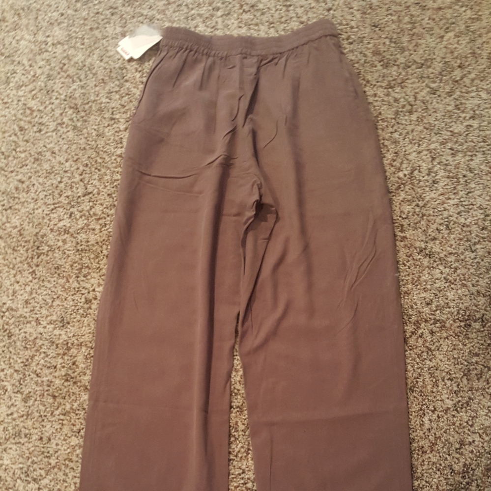 Rafaella size M Silk Pants - Picture 4 of 5